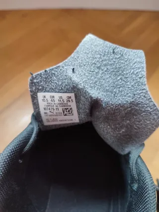 Zapatillas Puma Fútbol Sala Negras y Amarillas