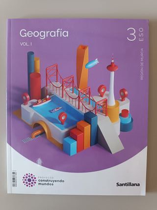 Libro SIN ESTRENAR Geografía e Historia 3 ESO