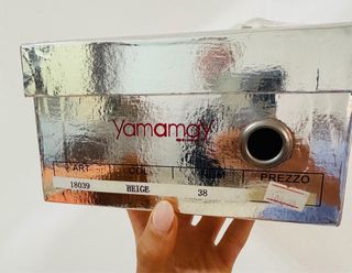 Yamamay Décolleté Beige con Strass e Tacco Oro