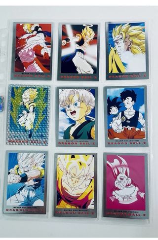 Dragon Ball DBZ Z Silver Serie 2 Fullset 🇮🇹 Italy