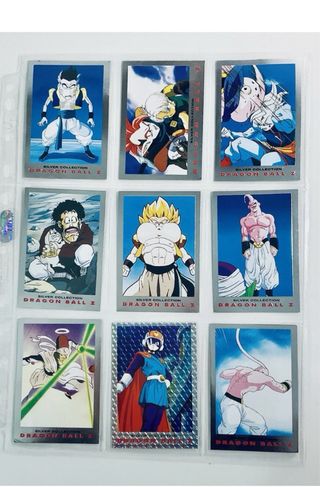 Dragon Ball DBZ Z Silver Serie 2 Fullset 🇮🇹 Italy