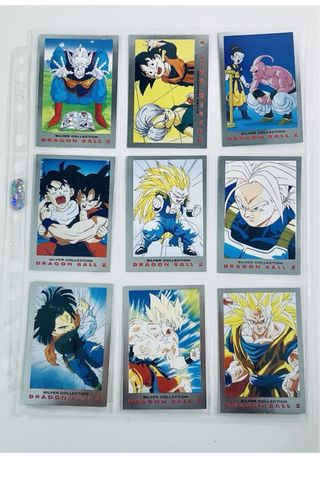 Dragon Ball DBZ Z Silver Serie 2 Fullset 🇮🇹 Italy