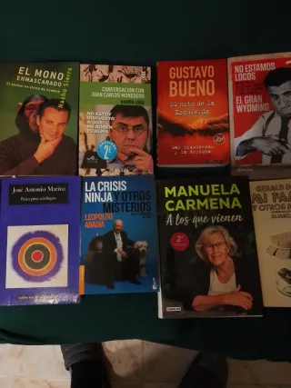 Lote libros 3x5 no ficción