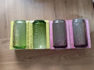 Juego 4 Vasos Coca-Cola Lata