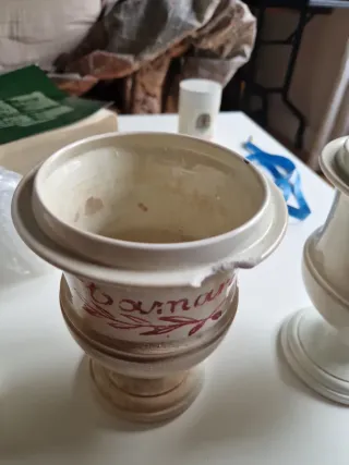 6 Antiche bottiglie da farmacia