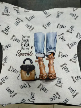 Vestido/Jersey estampado