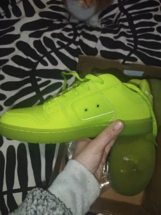 Zapatillas DC Shoes Verdes Neón