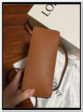 Bolso Loewe Marrón Piel