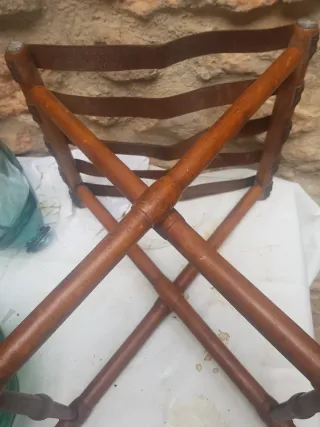 Silla catre de iglesia plegable