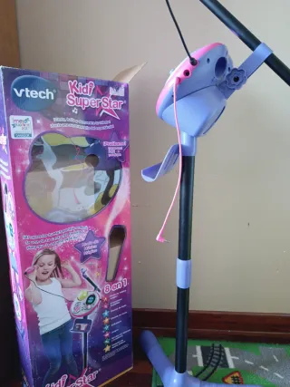 Karaoke VTech Kidi Superstar Rosa y Morado