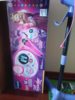 Karaoke VTech Kidi Superstar Rosa y Morado