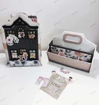 Álbum Scrapbook Decorado