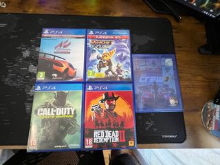 Juegos PS4: Call of Duty, Red Dead Redemption 2, T