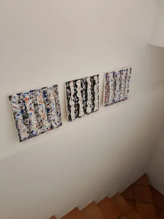 Quadri Astratti Moderni 30x30
