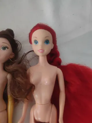 Lote 4 Muñecas Estilo Princesa