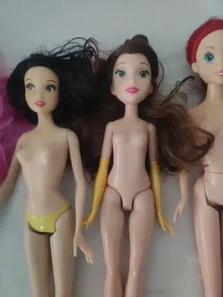 Lote 4 Muñecas Estilo Princesa