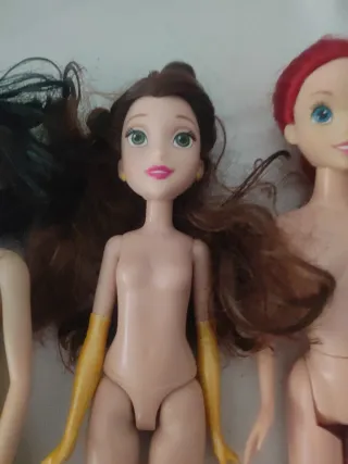 Lote 4 Muñecas Estilo Princesa