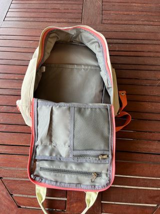 Mochila SSK Girl Beige y Rosa Salmon