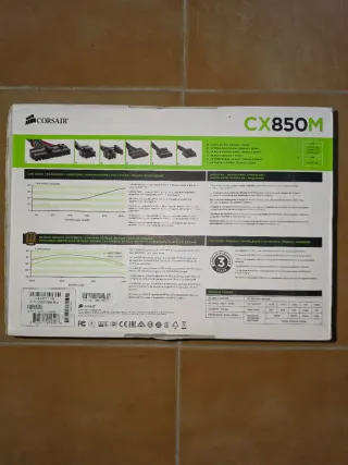 Fuente Alimentación Corsair CX850M