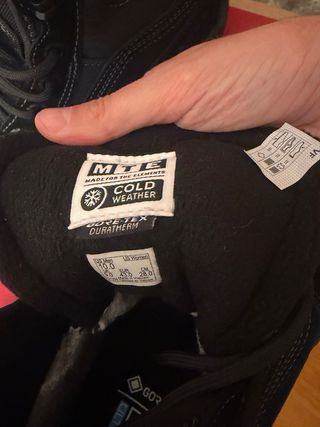 Botas Vans Gore-Tex Negras/Grises Talla X