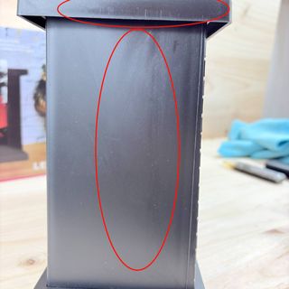 Lámpara LED Chimenea Efecto Llama Control Táctil