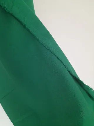 Tessuto cotone verde bandiera