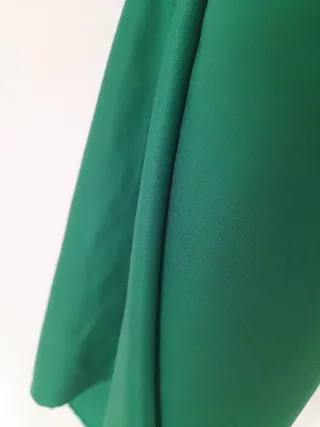 Tessuto cotone verde bandiera