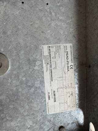 Placas de aire acondicionado MITSUBISHI