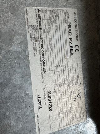 Placas de aire acondicionado MITSUBISHI