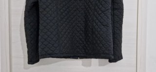 Giacca trapuntata donna nera