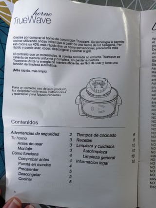 Horno Convección Ciclónico True Wave