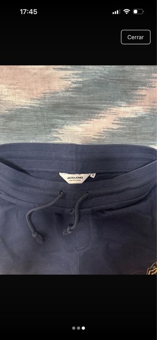 Pantalones cortos Jack & Jones azul