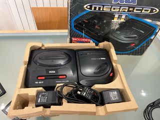 SEGA MEGA-CD II Pack Completo con Juegos