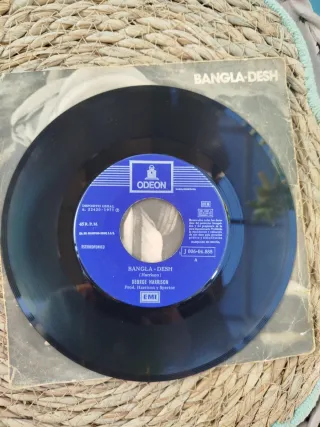 Single Vinilo George Harrison Bangla-desh