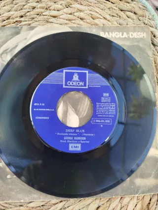 Single Vinilo George Harrison Bangla-desh