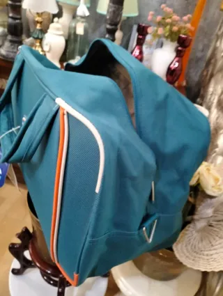 Bolso de viaje Valisa color verde azulado