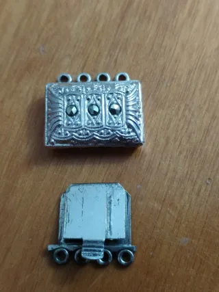 Argento chiusura per gioielli