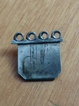 Argento chiusura per gioielli