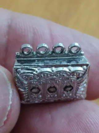 Argento chiusura per gioielli