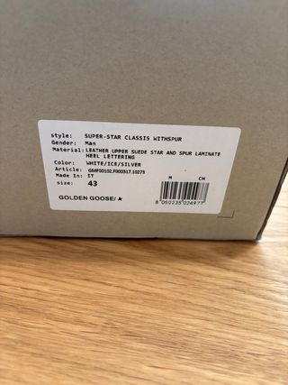 Zapatillas Golden Goose sin estrenar talla 43