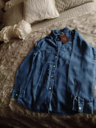 Camisa vaquera mujer XL nueva