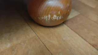 Mesita de noche de madera de pino maciza