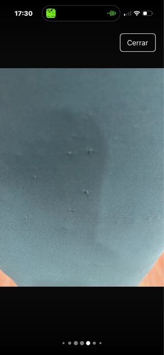 Vestido de fiesta verde