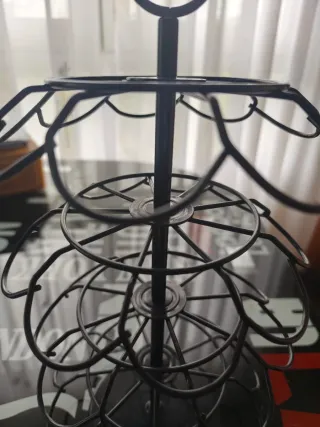 Soporte Cápsulas Dolce Gusto Metal Negro