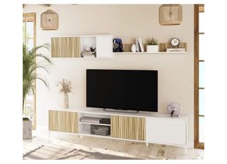 Mueble de salón moderno y minimalista