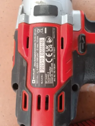 Taladro Percutor Einhell 12V + Cargador