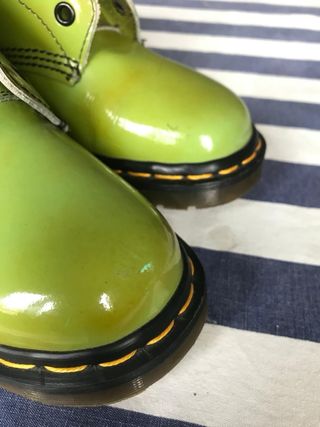 Botas Dr. Martens Verdes Brillo