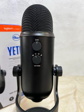 Micrófono Blue Yeti USB Negro