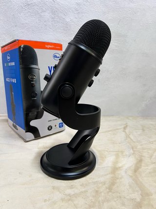 Micrófono Blue Yeti USB Negro