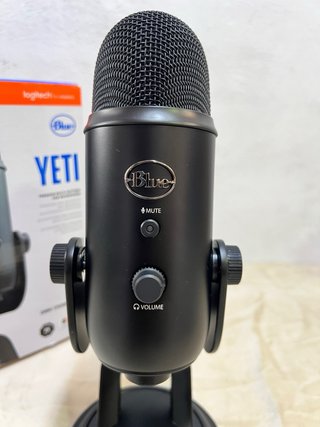 Micrófono Blue Yeti USB Negro
